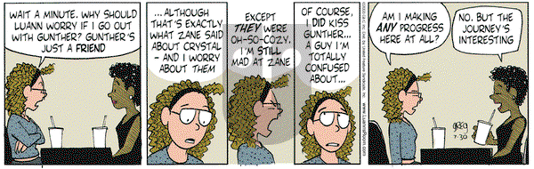 Luann on Friday July 16, 2004 Comic Strip
