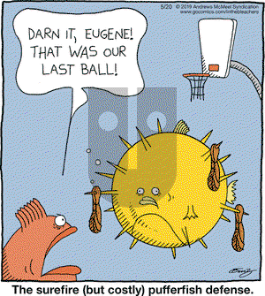 In the Bleachers on Monday May 20, 2019 Comic Strip