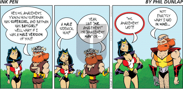 Ink Pen - Sunday May 16, 2010 Comic Strip