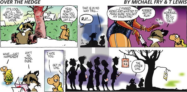 Over the Hedge on Sunday February 12, 2017 Comic Strip