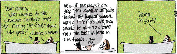 The Knight Life on Wednesday February 14, 2018 Comic Strip