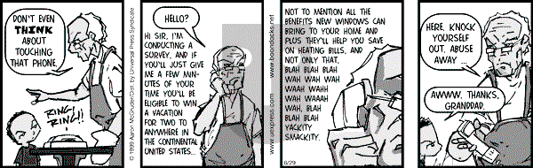 The Boondocks on Friday January 30, 2009 Comic Strip