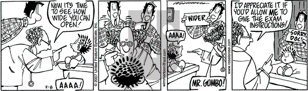 Rose is Rose on Thursday March 8, 2007 Comic Strip