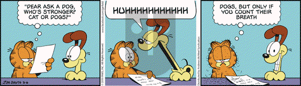 Garfield on Wednesday March 6, 2019 Comic Strip