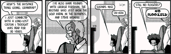 The Boondocks on Friday October 11, 2013 Comic Strip