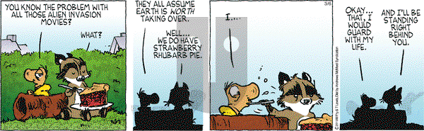 Over the Hedge on Saturday March 6, 2021 Comic Strip