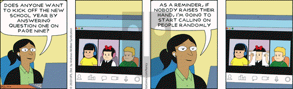 Nancy on Wednesday September 9, 2020 Comic Strip