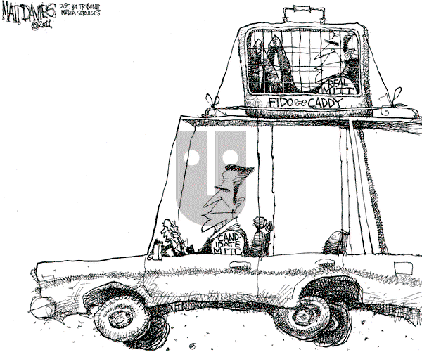 Matt Davies on Monday December 12, 2011 Comic Strip