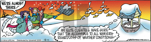 Rose is Rose on Thursday December 11, 2014 Comic Strip