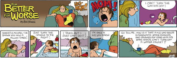 For Better or For Worse on Sunday November 23, 2008 Comic Strip