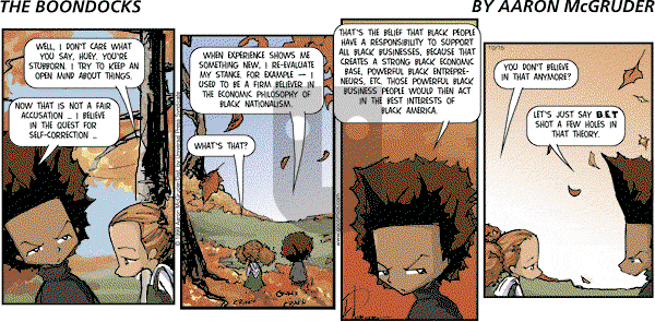 The Boondocks on Sunday May 18, 2014 Comic Strip