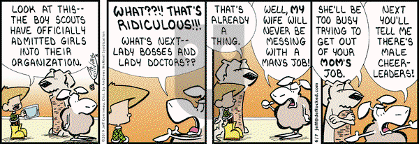 DeFlocked on Friday June 7, 2019 Comic Strip
