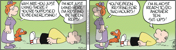 Drabble on Wednesday September 27, 2017 Comic Strip