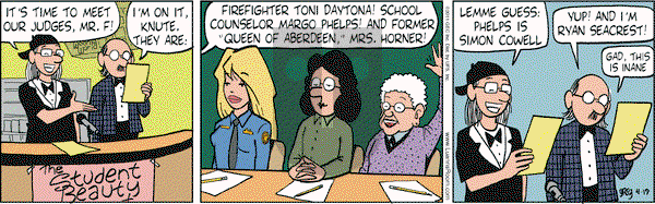 Luann on Tuesday April 19, 2011 Comic Strip