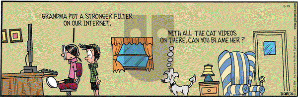 Grand Avenue on Monday August 19, 2019 Comic Strip