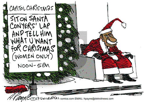 Henry Payne on Monday November 27, 2017 Comic Strip