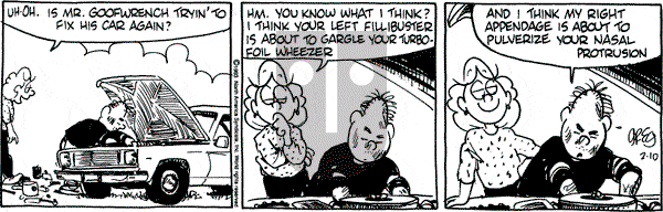 Luann on Wednesday February 10, 1993 Comic Strip
