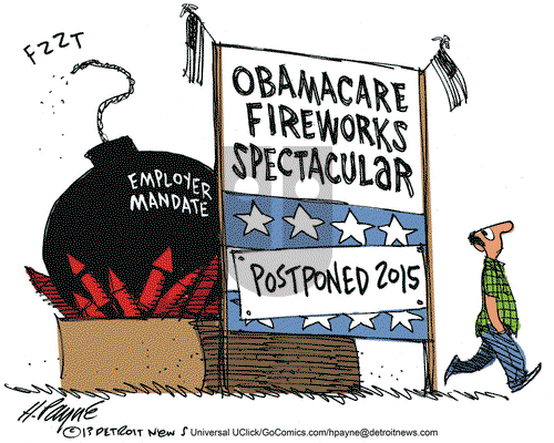Henry Payne on Friday July 12, 2013 Comic Strip
