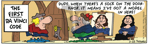 Frank and Ernest on Monday May 23, 2005 Comic Strip