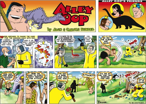 Alley Oop on Sunday August 19, 2018 Comic Strip