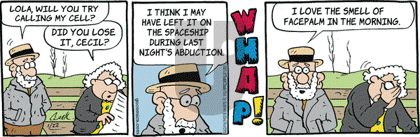 Lola on Monday January 22, 2018 Comic Strip