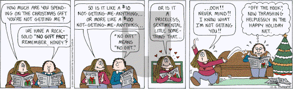 Cathy Classics - Monday December 12, 2005 Comic Strip