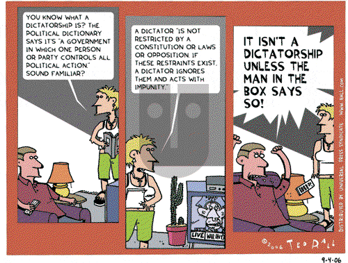 Ted Rall on Monday September 4, 2006 Comic Strip