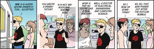 Doonesbury on Tuesday May 21, 2013 Comic Strip