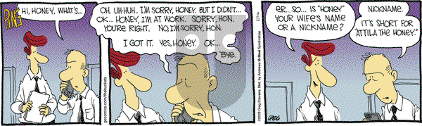 The Buckets on Monday August 12, 2019 Comic Strip