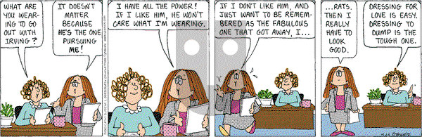 Cathy Classics on Thursday July 24, 2003 Comic Strip