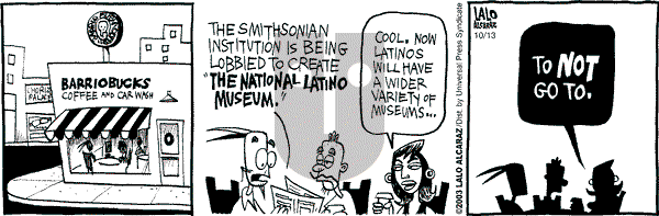 La Cucaracha on Monday October 13, 2003 Comic Strip
