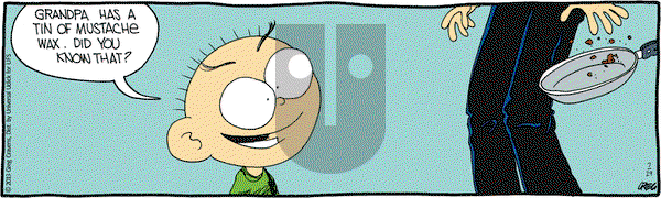 The Buckets on Monday July 29, 2013 Comic Strip