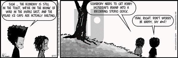 The Boondocks on Saturday November 19, 2011 Comic Strip
