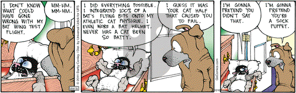 Get Fuzzy on Wednesday October 16, 2013 Comic Strip