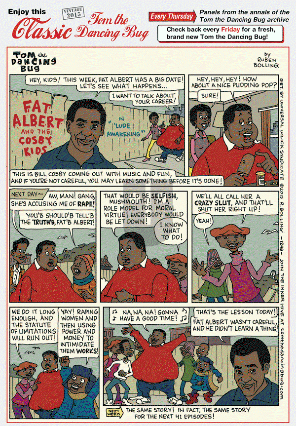 Tom the Dancing Bug on Thursday April 17, 2025 Comic Strip