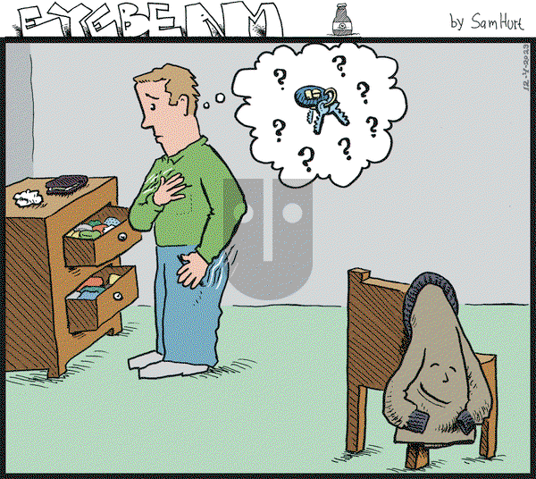 Eyebeam on Monday December 4, 2023 Comic Strip
