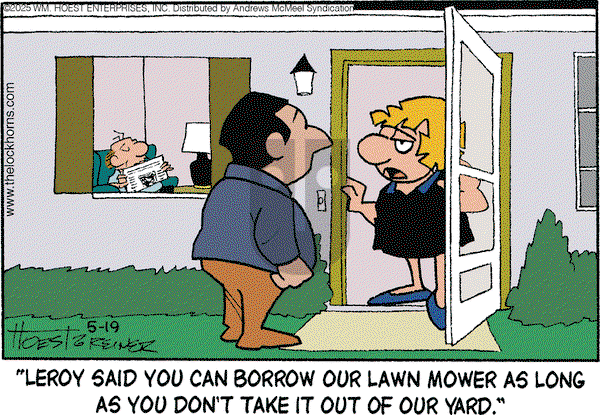 The Lockhorns on Monday May 19, 2025 Comic Strip
