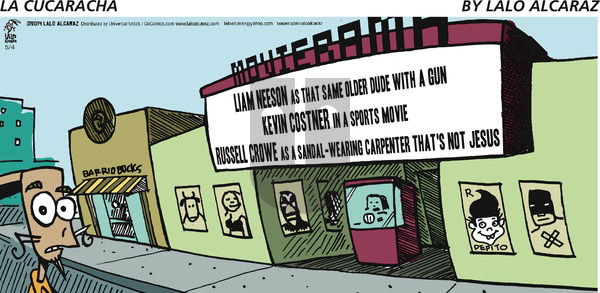 La Cucaracha - Sunday May 4, 2014 Comic Strip