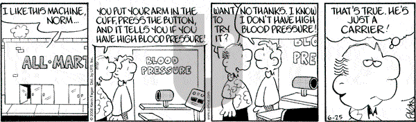 Drabble on Wednesday June 25, 2008 Comic Strip