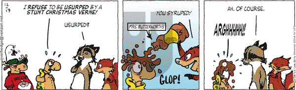 Over the Hedge on Friday December 13, 2013 Comic Strip