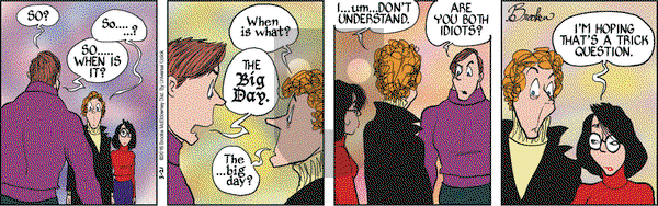 9 Chickweed Lane on Monday March 21, 2016 Comic Strip