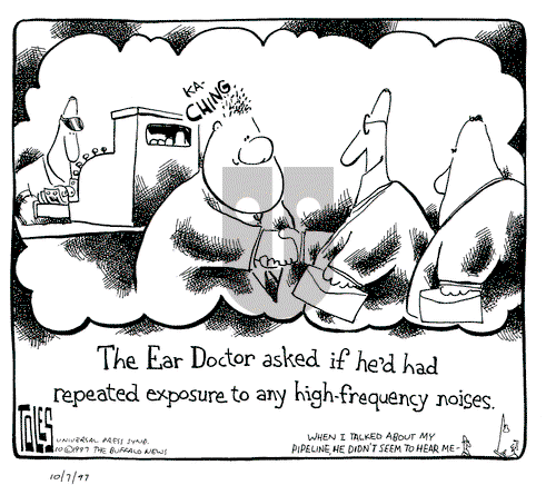 Tom Toles on Tuesday October 7, 1997 Comic Strip