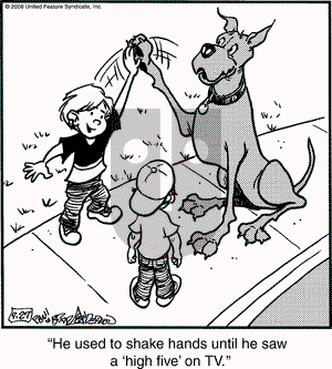Marmaduke on Saturday September 27, 2008 Comic Strip