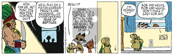 Over the Hedge on Thursday January 4, 2007 Comic Strip