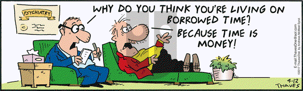 Frank and Ernest on Wednesday April 12, 2017 Comic Strip