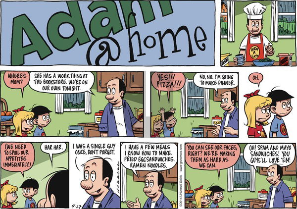 Adam@Home on Sunday April 27, 2014 Comic Strip