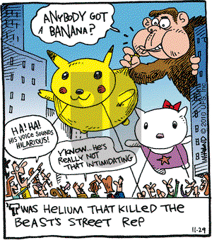 Reality Check on Monday November 29, 2010 Comic Strip