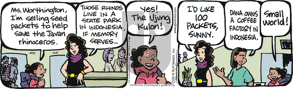JumpStart on Thursday April 11, 2019 Comic Strip
