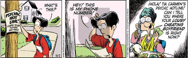 Baldo - Monday October 2, 2000 Comic Strip