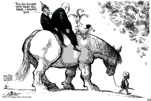 Pat Oliphant on Tuesday August 8, 2006 Comic Strip